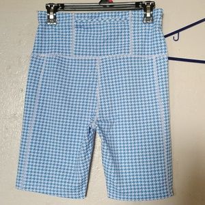 Dyce Active Women’s Blue L. Lycra Premium Active Wear Style No Legging Shorts.